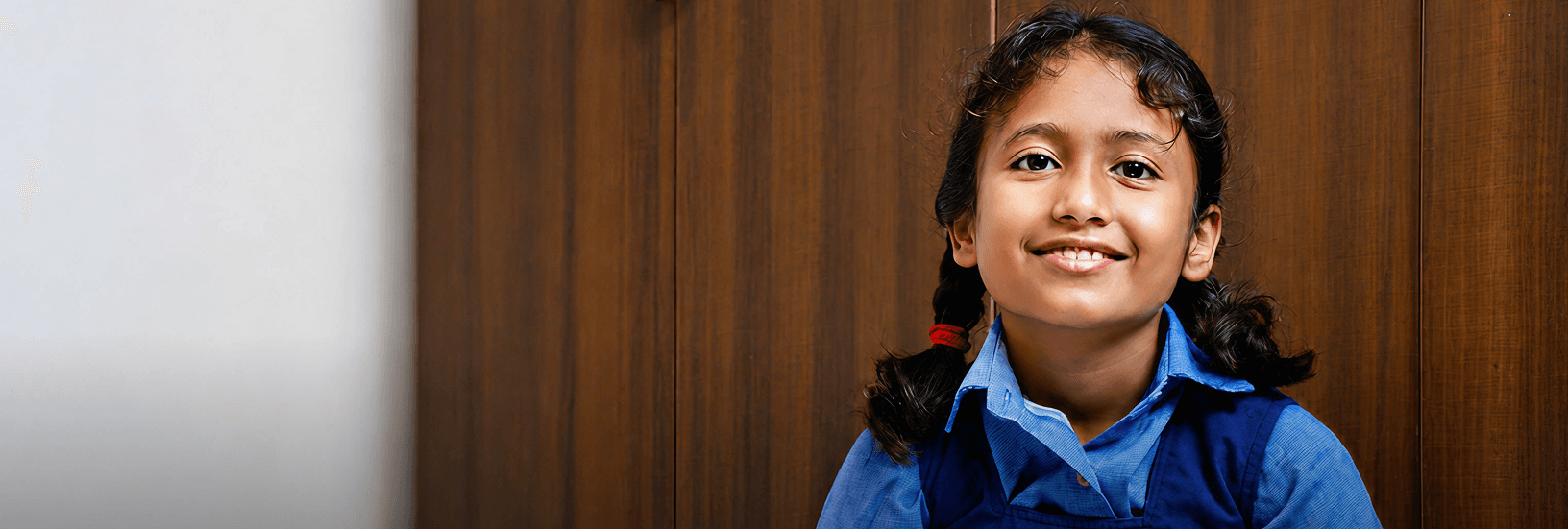 Smiling student